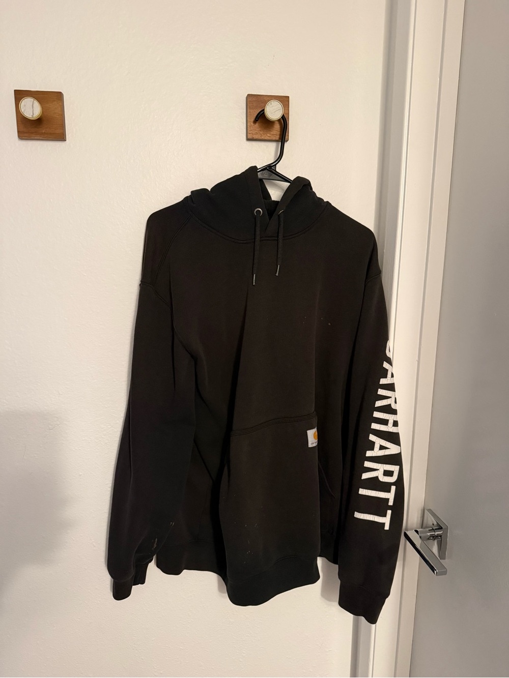 Carhartt Men’s Black Crewneck Hoodie